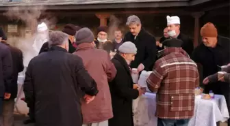 Başkan Köse'den Cami Cemaatine Çorba İkramı