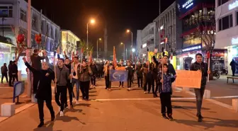 Çin'in Doğu Türkistan politikaları protesto edildi