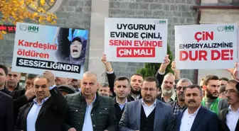 Çin'in Doğu Türkistan politikaları Trabzon ve Giresun'da protesto edildi