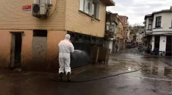 Büyükada'da faytonların toplanma alanı boşaltıldı, temizlik yapıldı