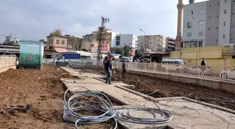 Cizre'de yeşil alan çalışmaları