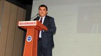 Dışişleri Bakan Yardımcısı Faruk Kaymakçı Tosya'da konferans verdi