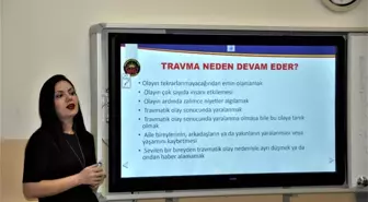 GKV'de travma geçirmiş çocuklarla iletişim semineri