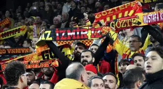 Süper Lig: Göztepe: 1 - Galatasaray: 1 (İlk Yarı)