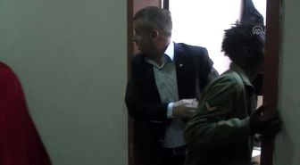 Aksaray Üniversitesi mehter takımının Ugandalıları ilgi çekiyor