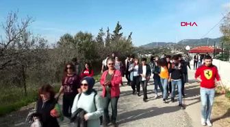 Muğla cep telefonlarını kapatıp, doğa yürüyüşüne çıktılar