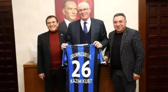 Odunpazarıspor Kazım Kurt'u ziyaret etti