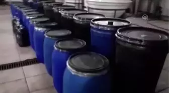 117 bin 800 litre kaçak içki ele geçirildi