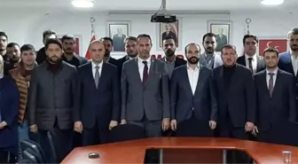 22 Ülkü Ocağı'nın yöneticilerinden MHP Bursa Teşkilatı'na ziyaret