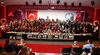 Gaziantep Kolej Vakfı'nda coşkulu kutlama