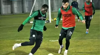 Konyaspor 5 eksikle çalıştı