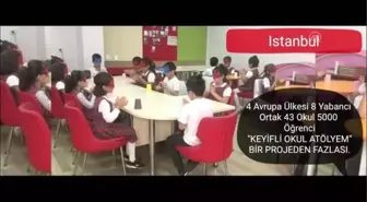 Küçük eller geleceklerini 'Keyifli Okul Atölyem'de şekillendiriyor