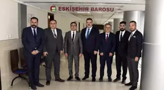 Rektör Çomaklı'dan Eskişehir Baro Başkanı Av. Mustafa Elagöz'e ziyaret