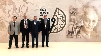 Rektör Çufalı, İstanbul'da 2019 Fuat Sezgin yılı kapanış törenine katıldı