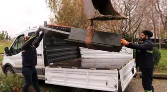 Belediye 'Panjin' tabelasını dozerle yıktı