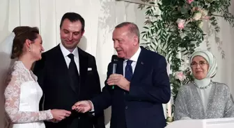 Cumhurbaşkanı Erdoğan nikah şahidi oldu