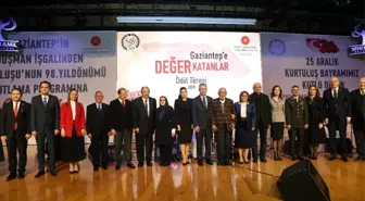 Gaziantep'e değer katanlar ödüllendirildi