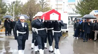 Vefat eden polis müdürü törenle uğurlandı