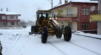 Yozgat'ta karlı mücadele