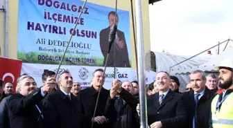 Balışeyh ilçesi doğalgaza kavuştu