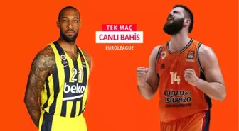 Fenerbahçe Beko'nun konuğu Valencia! Yüzde 87'den fazla...