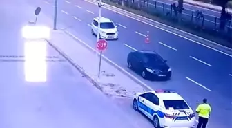 Polisin hayat kurtaran refleksi karşılıksız kalmadı