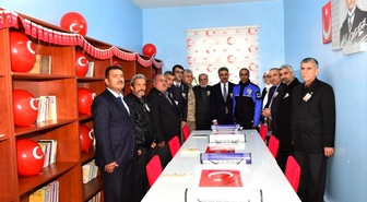 Şehit Uzman Çavuş Hasan Sevinç adına kütüphane oluşturuldu