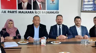 AK Parti İl Başkanı Özcan basın toplantısı düzenledi