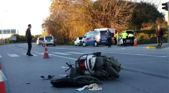 Kasksız motosiklet sürücüsünün kırmızı ışık ihlali ölümle sonuçlandı