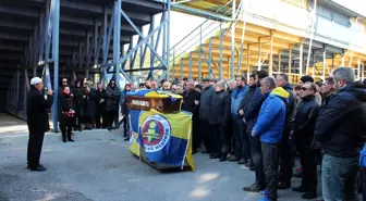 Menemenspor'un eski başkanı Aydın Şahin, son yolculuğuna uğurlandı