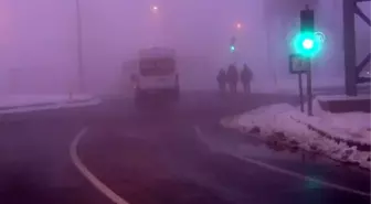 Ağrı'da yoğun sis
