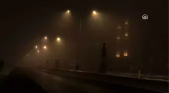 Ağrı'da yoğun sis etkili oluyor (2)