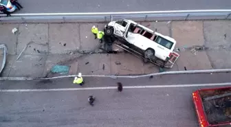 Isparta'da yolcu midibüsü devrildi: 15 yaralı