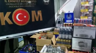 Kırıkkale'de tekel bayisine operasyon