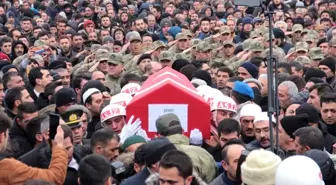 Erzurumlu şehidi binler uğurladı