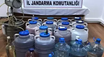 Köyde, sahte ve kaçak içki üretimine 37 bin 275 lira ceza
