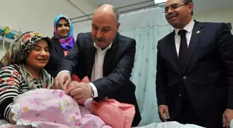 Osmaniye'de yeni yılın ilk bebeği doğdu