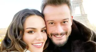 Özgü Kaya ile Burak Serdar Şanal yeni yıla Paris'te girdi