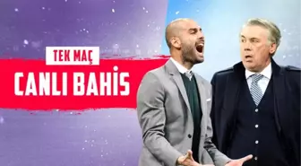 Pep Guardiola, Carlo Ancelotti'yi ağırlayacak! Everton'ın iddaa'da galibiyetine...