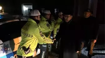 Söke Kaymakamı Kurtbeyoğlu Yeni Yılı Sahada Karşıladı