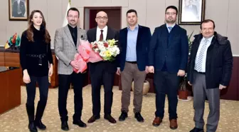 Teknoloji Komisyonundan Manisa CBÜ Rektörü Ataç'a işbirliği ziyareti