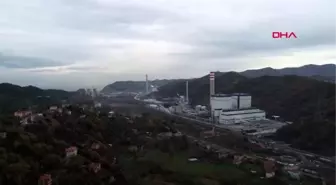 Zonguldak'ta bacasında filtre olmayan santralde üretim durduruldu