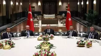 Cumhurbaşkanı Erdoğan'dan yasama, yürütme ve yargı temsilcilerine yemek