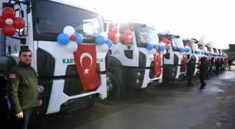 Kartepe Belediyesi'nin 11 yeni aracı hizmete başladı