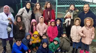 Minikler hem hayvanları tanıma hem de sevme fırsatı buldu