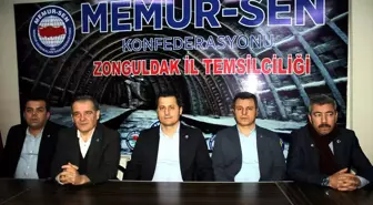 Ulaştırma Memur-Sen'den Genel Başkanı Çalışkan'dan Zonguldak'a ziyaret