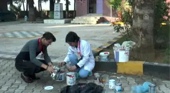 Gönüllü üniversiteliler Suriye sınırındaki öğrenciler için seferber oldu - HATAY