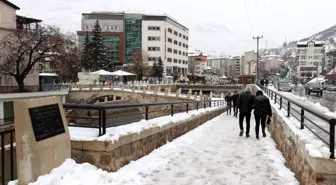 Gümüşhane'de kar kalınlığı 14 santimetreye ulaştı