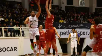 Türkiye Basketbol Ligi: Petkim Spor: 80 - Bandırma Kırmızı: 72