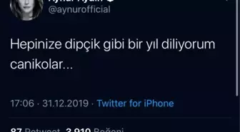 Aynur Aydın'ın Twitter Adresinden Atarlı 10 Cümle